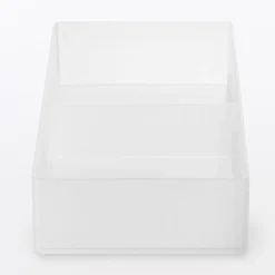 Online Muji Corbeille PP avec séparateur 2 ‐ 10x4x20cm