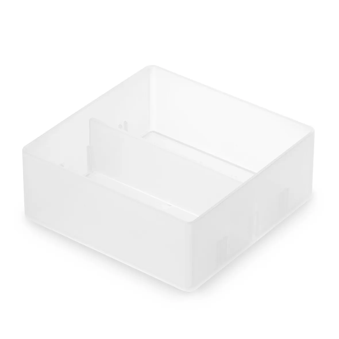 Clearance Muji Corbeille PP avec séparateur 1 ‐ 10x10x4cm