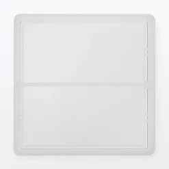 Clearance Muji Corbeille PP avec séparateur 1 ‐ 10x10x4cm