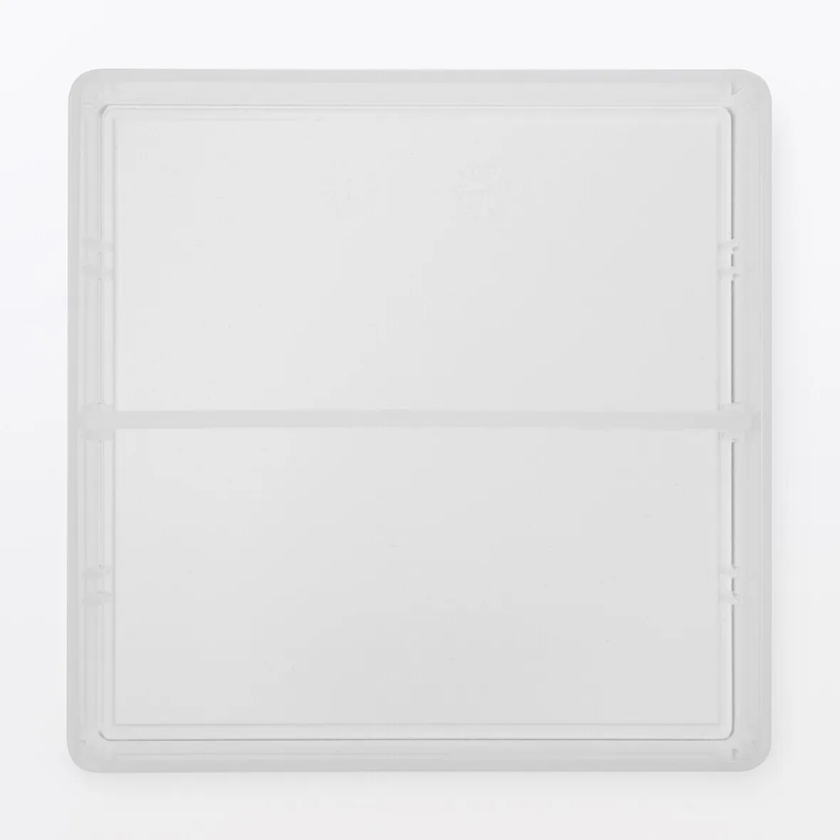 Clearance Muji Corbeille PP avec séparateur 1 ‐ 10x10x4cm