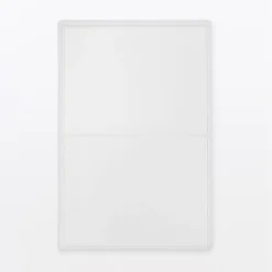 Clearance Muji Corbeille PP avec séparateur 4 ‐ 13.4 x 20