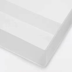 Clearance Muji Corbeille PP avec séparateur 4 ‐ 13.4 x 20