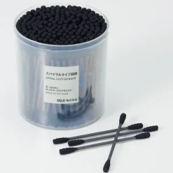 Online Muji Cotons‐tiges noirs ‐ Boîte de 200