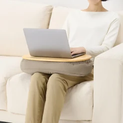 Hot Muji Coussin pour ordinateur portable avec plateau