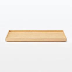 Sale Muji Couvercle empilable en bambou‐ 37cm