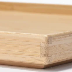 Sale Muji Couvercle empilable en bambou‐ 37cm