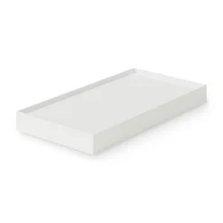 Discount Muji Couvercle pour boîte archives grise en PP 15cm