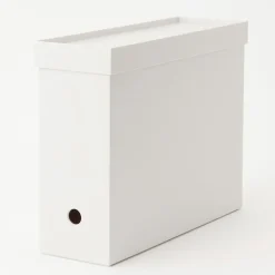 Best Muji Couvercle pour boîte archives grise 10cm