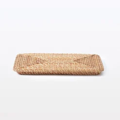 Best Muji Couvercle pour panier en rotin L36X P26X H3cm