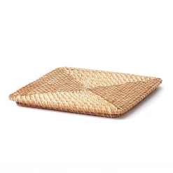 Discount Muji Couvercle pour panier en rotin L35X P36X H3cm