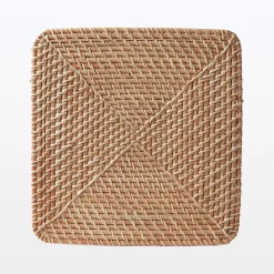 Discount Muji Couvercle pour panier en rotin L35X P36X H3cm