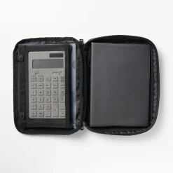 Online Muji Couverture d``agenda en polyester avec étui à stylo A5