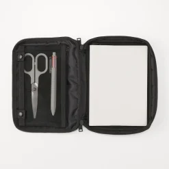 Outlet Muji Couverture d'agenda en polyester avec étui à stylo B6