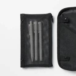 Outlet Muji Couverture d'agenda en polyester avec étui à stylo B6