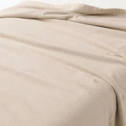 Clearance Muji Couverture en coton bouclé 140 x 200 cm