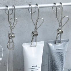 Best Muji Crochets à pince en acier inoxydable (Lot de 4)