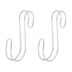 Outlet Muji Crochets en acier inoxydable (Lot de 2) One Colour