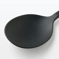 New Muji Cuchara de cocina de silicona con mango de madera