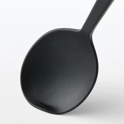 New Muji Cuchara de cocina de silicona con mango de madera