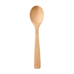 Clearance Muji Cuillère à dessert en hêtre 16cm