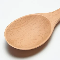 Clearance Muji Cuillère à dessert en hêtre 16cm