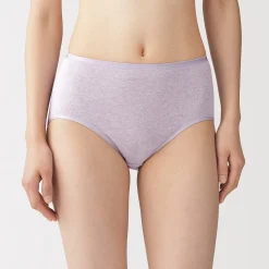 Discount Muji Culottes côtelées à taille haute pour femme
