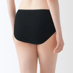 Discount Muji Culottes côtelées à taille haute pour femme