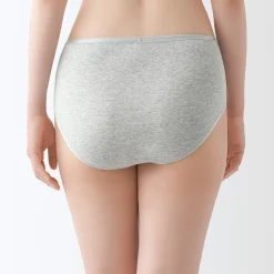 Discount Muji Culottes côtelées à taille haute pour femme