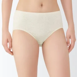 Discount Muji Culottes côtelées à taille haute pour femme