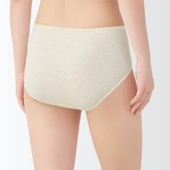 Discount Muji Culottes côtelées à taille haute pour femme