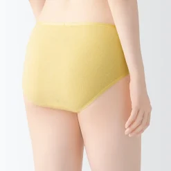 Discount Muji Culottes côtelées à taille haute pour femme