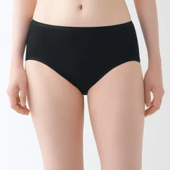 Discount Muji Culottes côtelées à taille haute pour femme