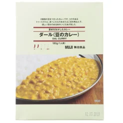 Sale Muji Curry de pois chiches Dhal 180g