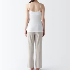 Clearance Muji Débardeur avec maintien en lyocell mélangé femme.