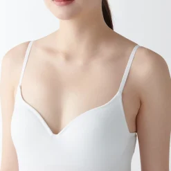 Clearance Muji Débardeur avec maintien en lyocell mélangé femme.