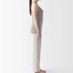 Clearance Muji Débardeur avec maintien en lyocell mélangé femme.