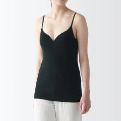 Clearance Muji Débardeur avec maintien en lyocell mélangé femme.