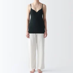 Clearance Muji Débardeur avec maintien en lyocell mélangé femme.