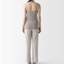 Clearance Muji Débardeur avec maintien en lyocell mélangé femme.