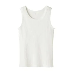 Clearance Muji Débardeur côtelé pour femme