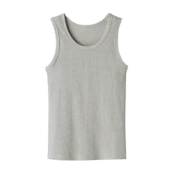 Clearance Muji Débardeur côtelé pour femme