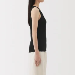 Clearance Muji Débardeur côtelé pour femme