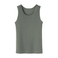 Clearance Muji Débardeur côtelé pour femme