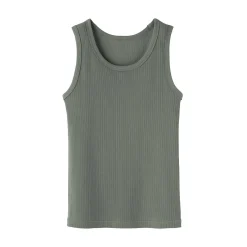 Clearance Muji Débardeur côtelé pour femme