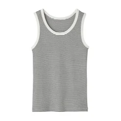 Clearance Muji Débardeur côtelé pour femme