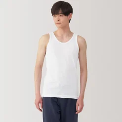 Clearance Muji Débardeur en coton respirant pour homme