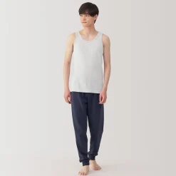 Clearance Muji Débardeur en coton respirant pour homme
