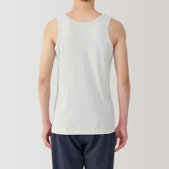 Clearance Muji Débardeur en coton respirant pour homme