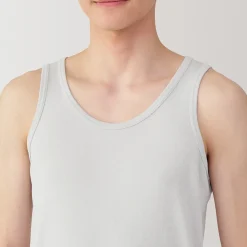 Clearance Muji Débardeur en coton respirant pour homme