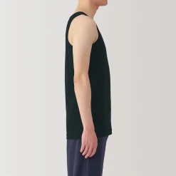 Clearance Muji Débardeur en coton respirant pour homme